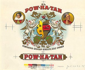 El Pow Ha Tan cigar label