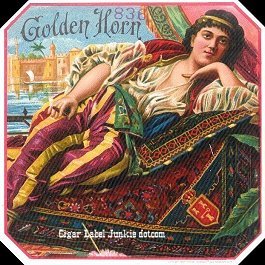 Golden Horn- cigar box label