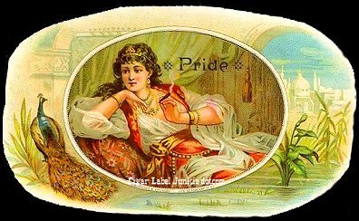 Pride-cigar box label