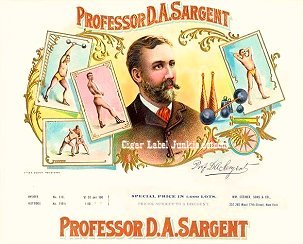 Prof Sargent cigar box label