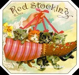 Red Stocking- cigar label