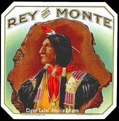 Rey Monte cigar label
