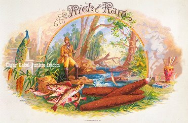 Rich Rare-cigar box label