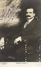 Scotti cigar box label