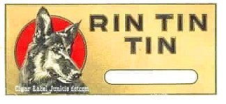 Rin Tin Tin- cigar label