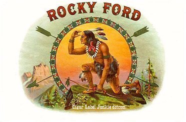 Rocky Ford cigar box label