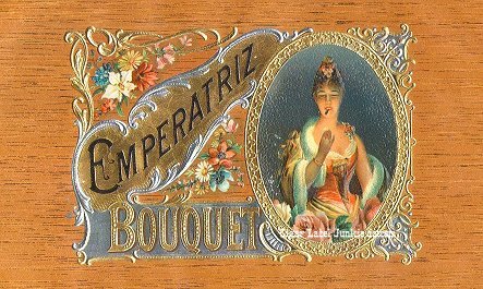 Emperatriz- cigar box label