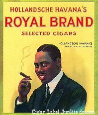 Royal Brand 2 cigar box label