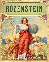 Rozenstein outer cigar box label