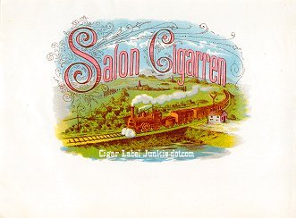 Salon Cigarren inner cigar label
