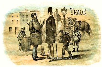 Trade- cigar box label