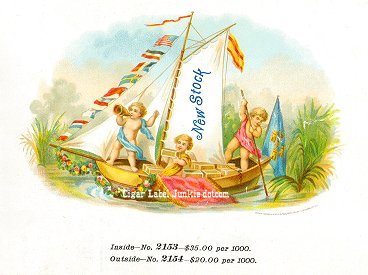 NAME- cigar box label