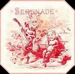 Serenade- cigar box label