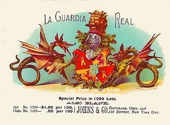 La Guardia- cigar box label