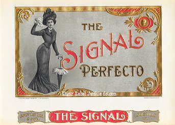 Signal Perfecto inner cigar label