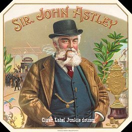Sir John Astley- cigar label