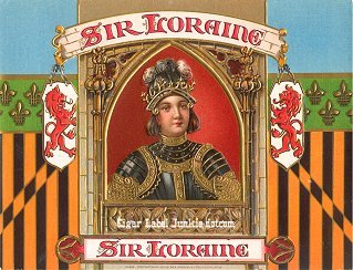 Sir Loraine inner cigar label