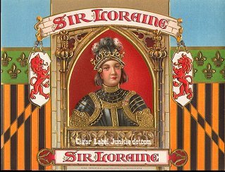 Sir Loraine-cigar box label