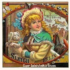 Sleigh Bells cigar box label