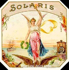 Solaris cigar label