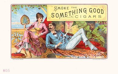 Something Good-cigar box label
