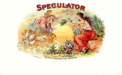 Speculator-cigar box label