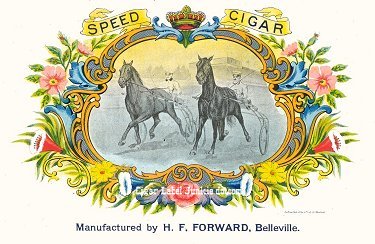 Speed Cigar- cigar box label
