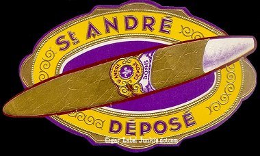 St Andre cigar label