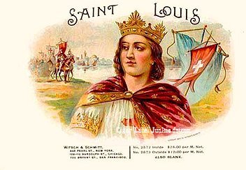 St. Louis- cigar box label