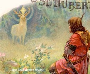 St Huberto-cigar box label