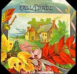 Fall Trade- cigar box label