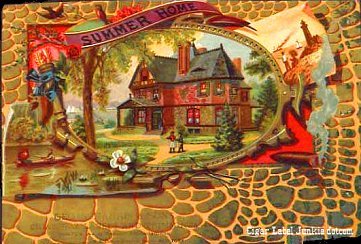 Summer- cigar box label
