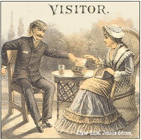 Vistor- cigar box label