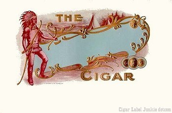 The Cigar2 cigar box label