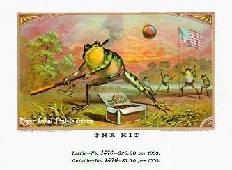 The Hit- cigar box label