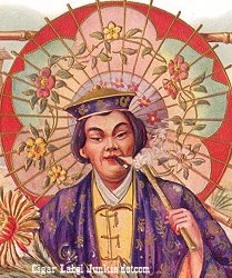 The Jap cigar box label