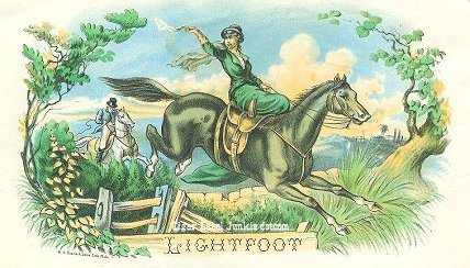 ThoroughBreds- cigar box label