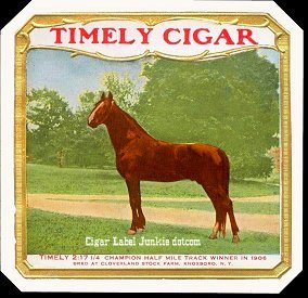 Timely Cigar-cigar label