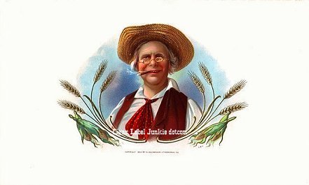 UT Farmer- cigar box label