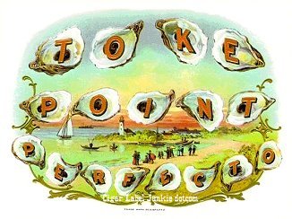 Toke Point cigar box label