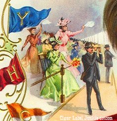 Tom Rush- cigar box label