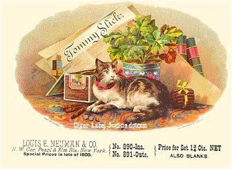 Tom Slick- cigar box label