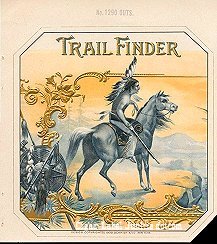 Trail Finder cigar label