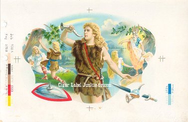 Tristan cigar box label