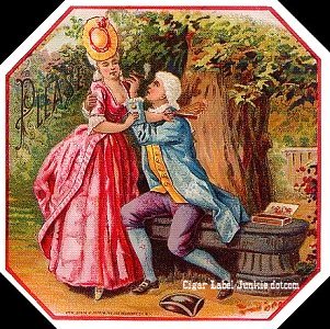 Please- cigar box label