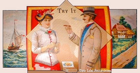 Try It-cigar box label