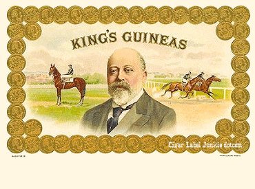 King's- cigar box label