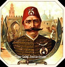 Turk cigar label