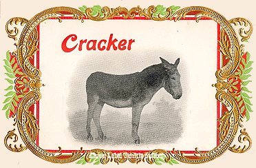 Cracker- cigar box label