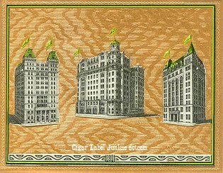 UT Bldgs- cigar label
